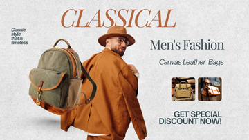 Canvas & Leather Bags for Men: Style, Durability, and Everyday Function